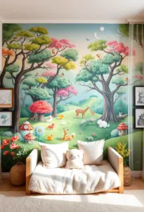 Toddler room wall decor 1