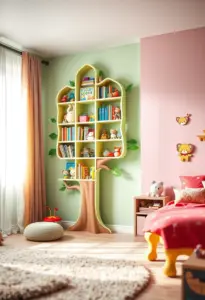 kids room shelving ideas 1