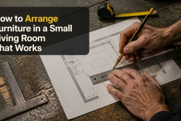how to arrange furniture in a small living room