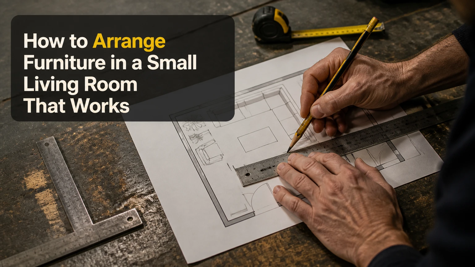 how to arrange furniture in a small living room
