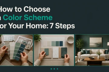 how to choose a color scheme for your home