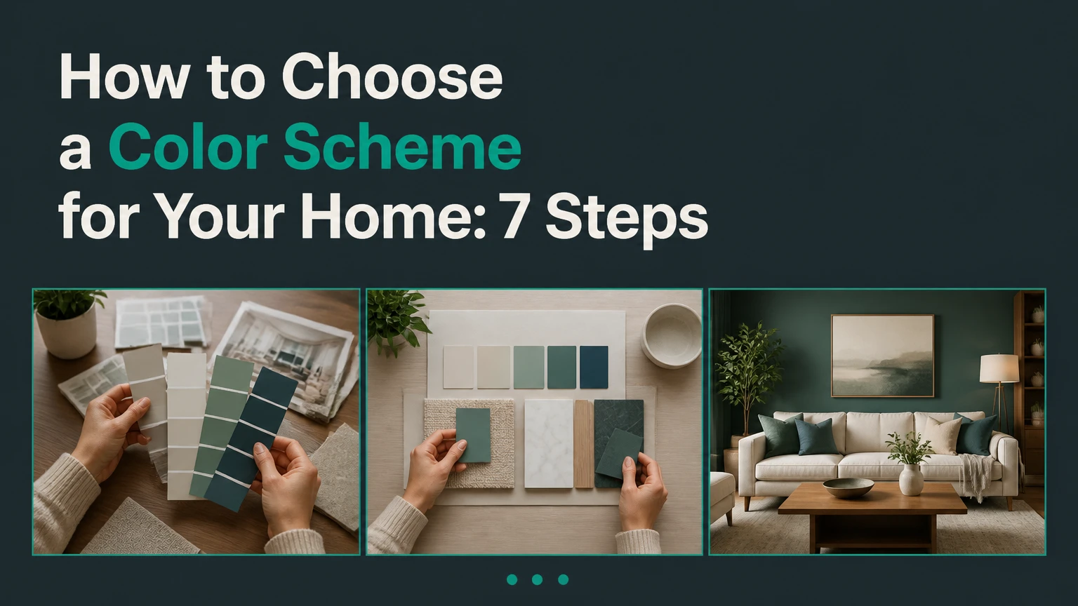 how to choose a color scheme for your home