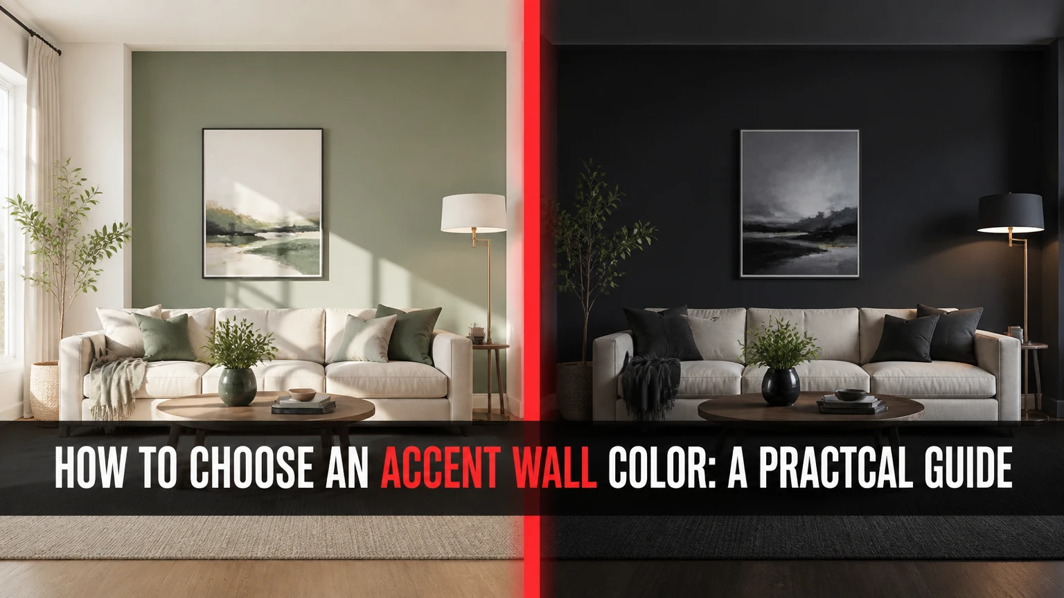 how to choose an accent wall color