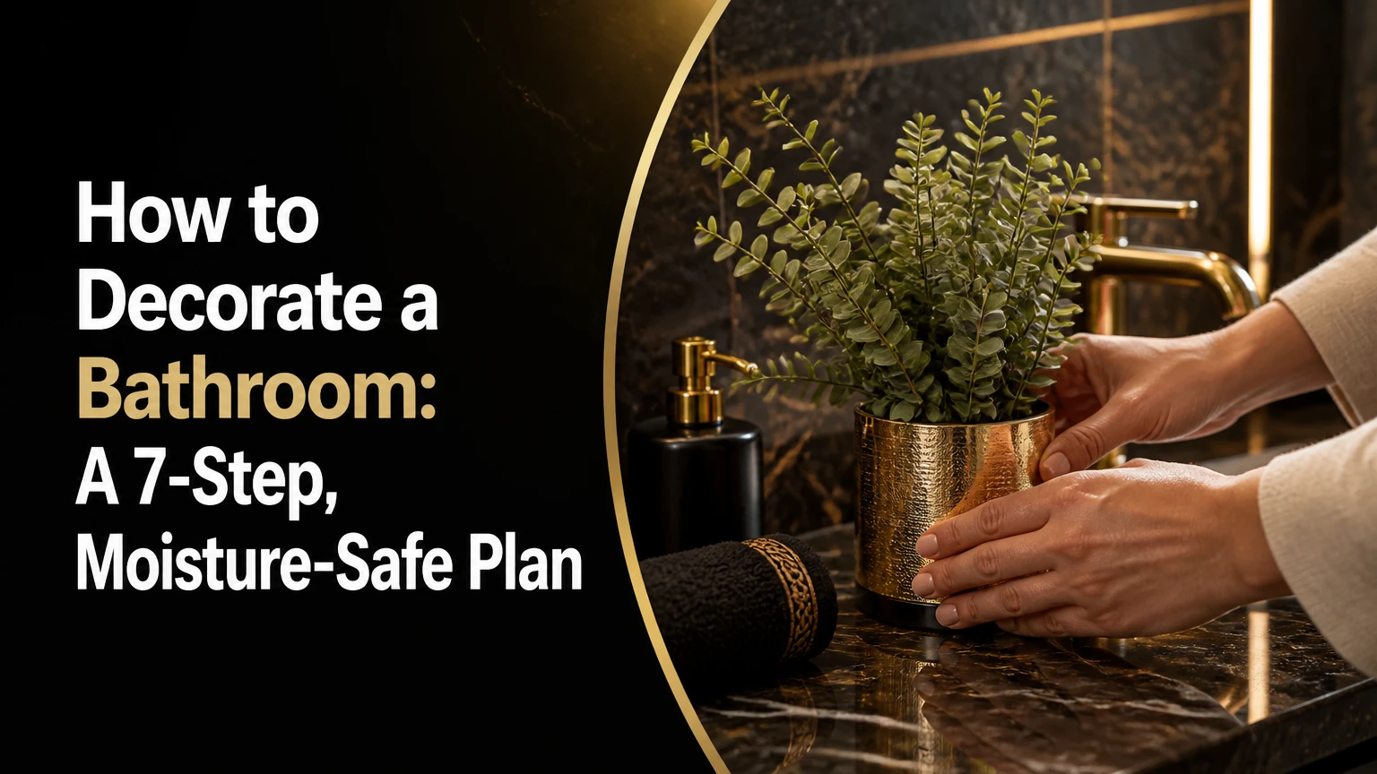 how to decorate a bathroom
