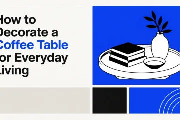 how to decorate a coffee table