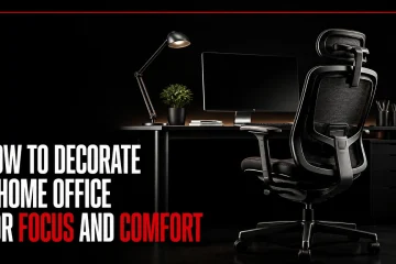 how to decorate a home office
