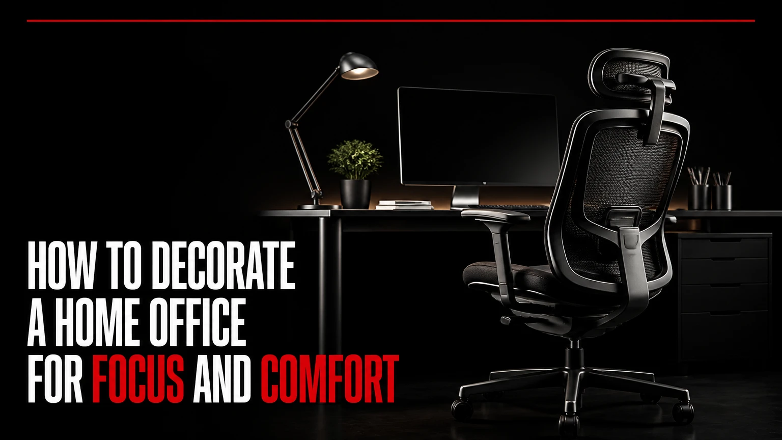 how to decorate a home office
