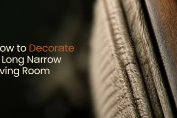 how to decorate a long narrow living room