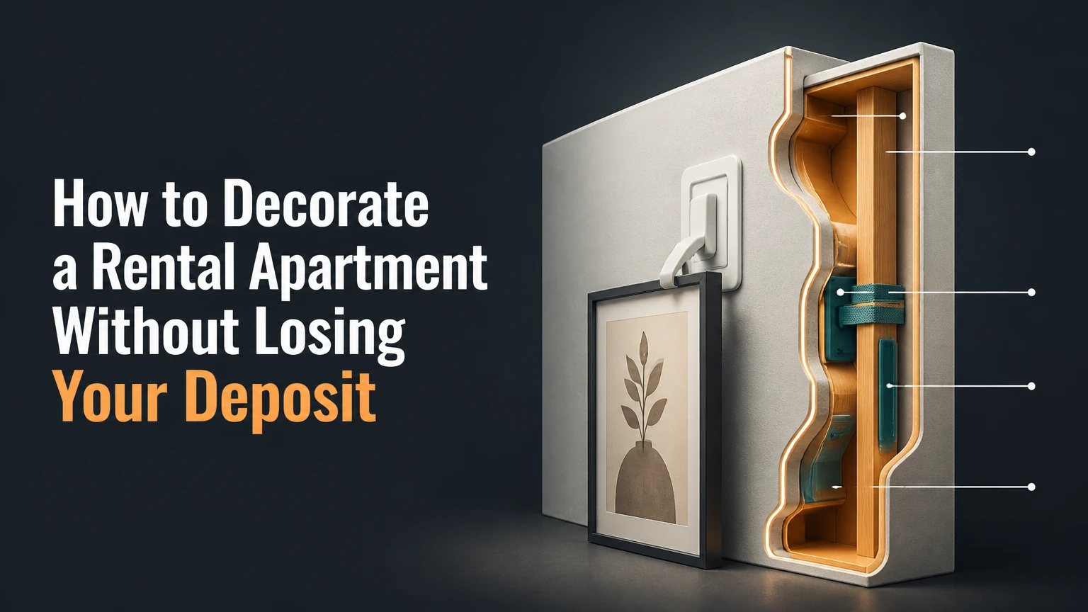 how to decorate a rental apartment