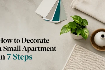 how to decorate a small apartment
