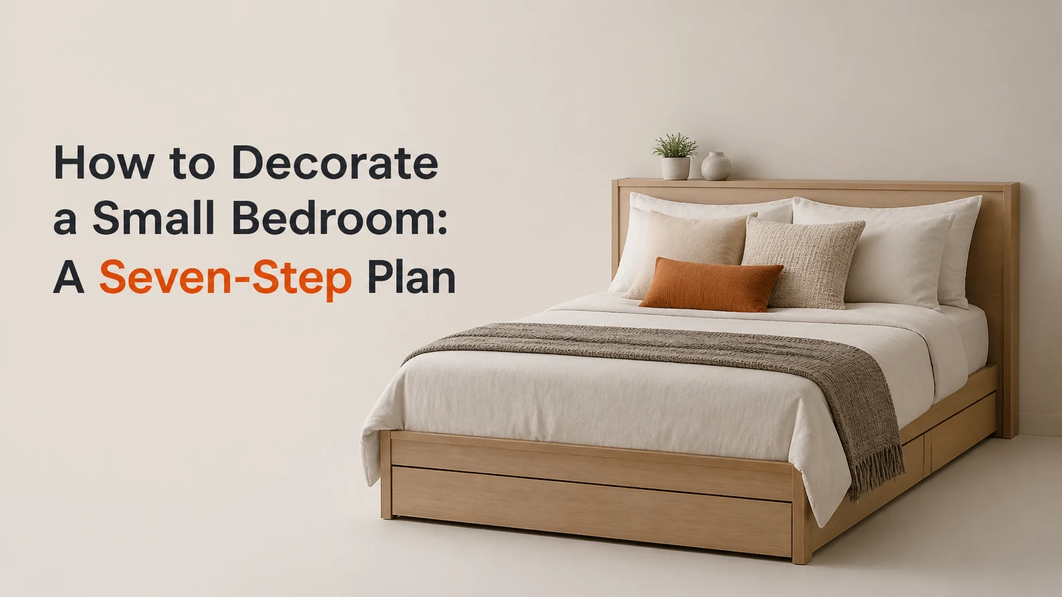 how to decorate a small bedroom
