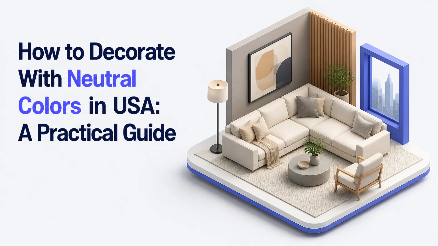 how to decorate with neutral colors in usa