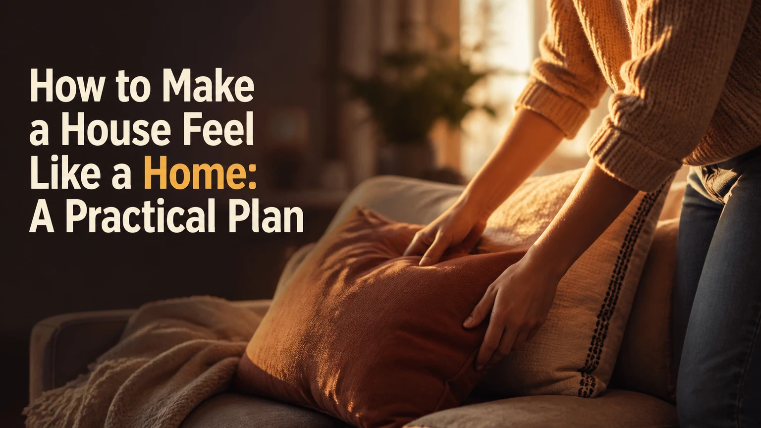 how to make a house feel like a home
