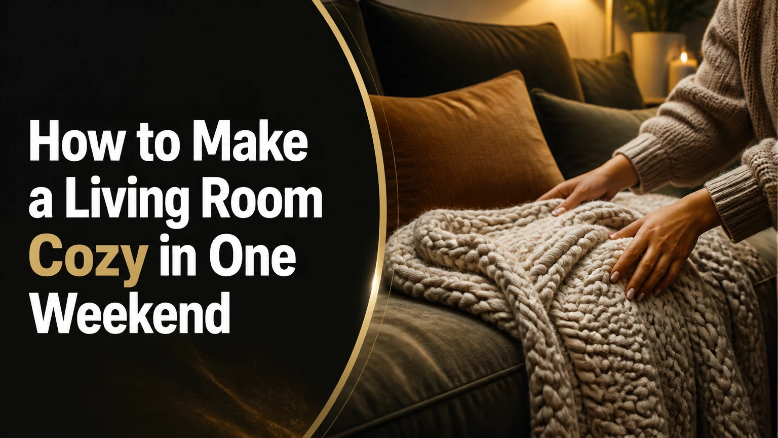 how to make a living room cozy