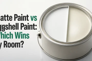 matte paint vs eggshell paint