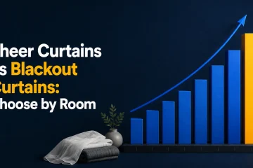 sheer curtains vs blackout curtains