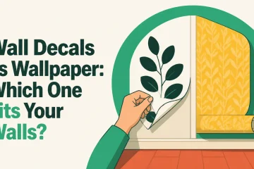 wall decals vs wallpaper