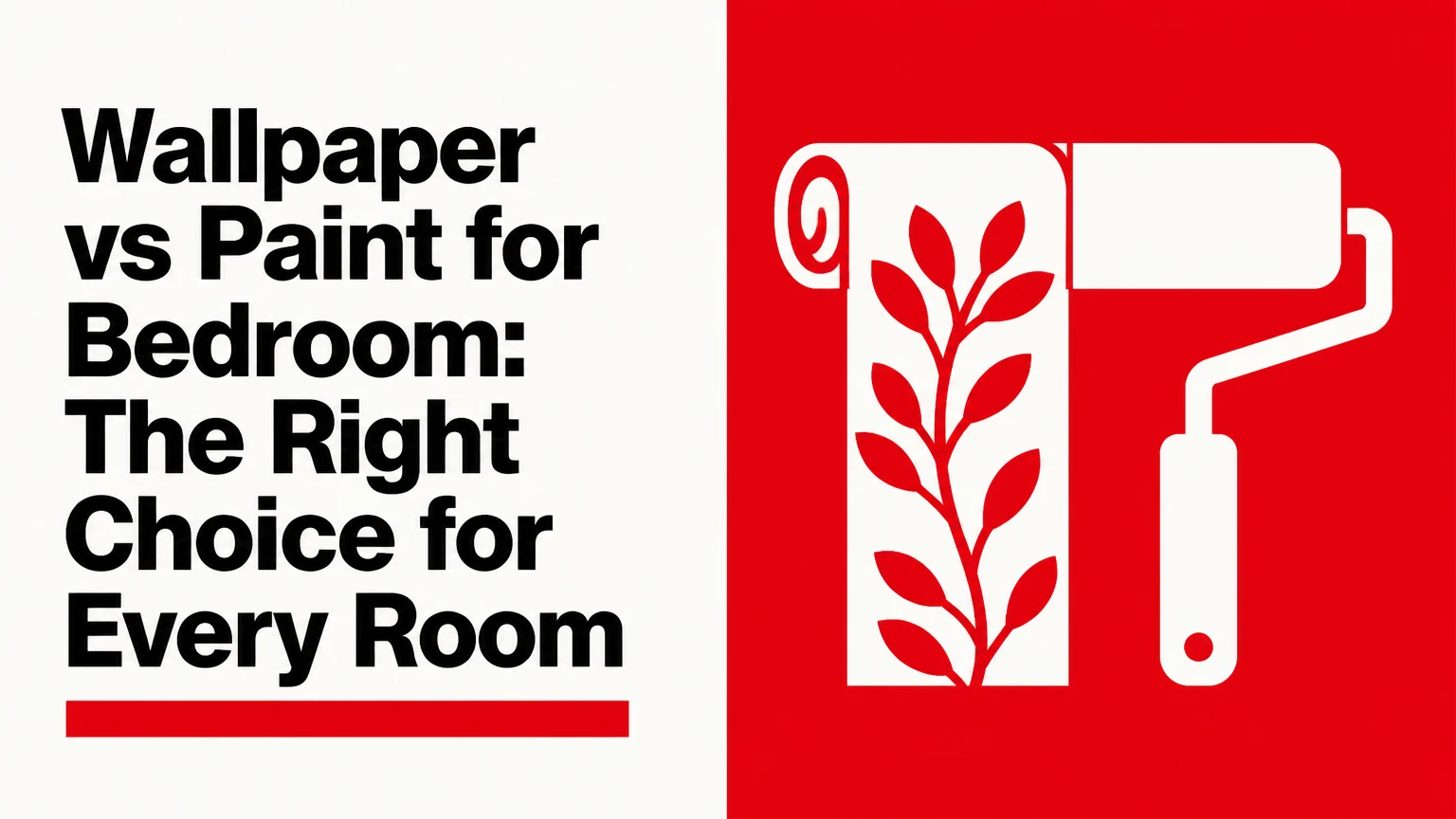 wallpaper vs paint for bedroom