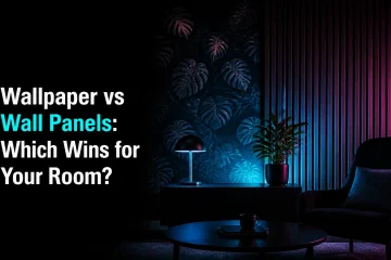 wallpaper vs wall panels