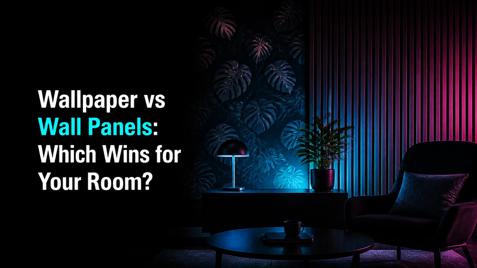 wallpaper vs wall panels