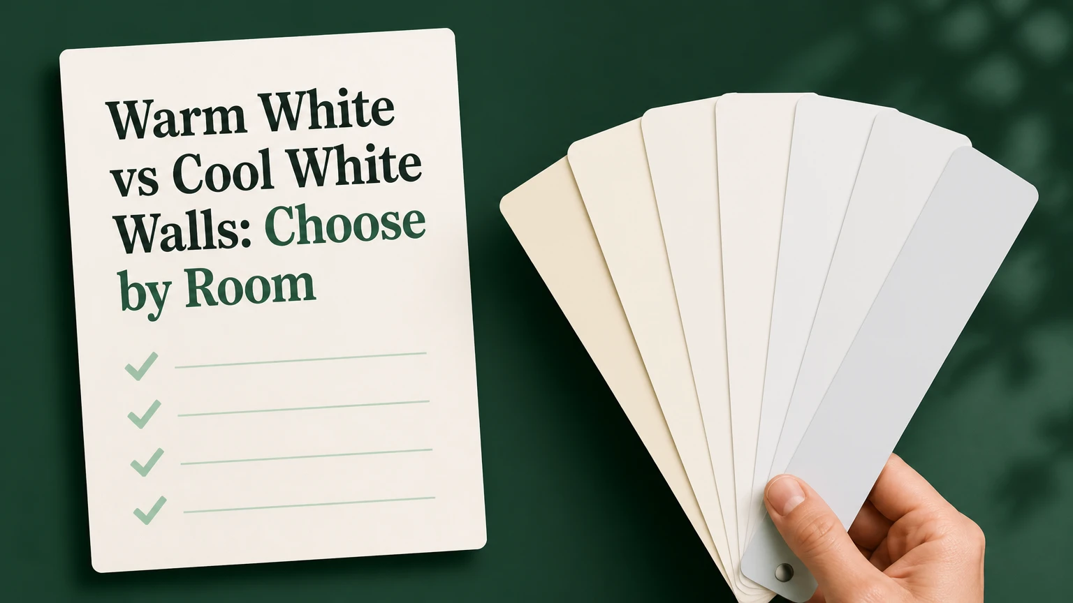 warm white vs cool white walls